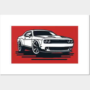 Dodge Challenger Posters and Art